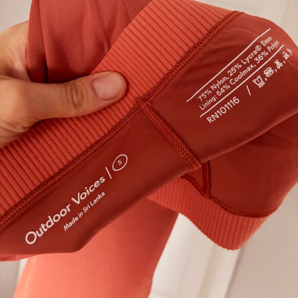 Outdoor Voices Smooth 7/8 legging - Russet - Picture 5 of 5